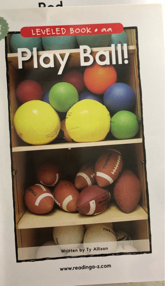 play  ball