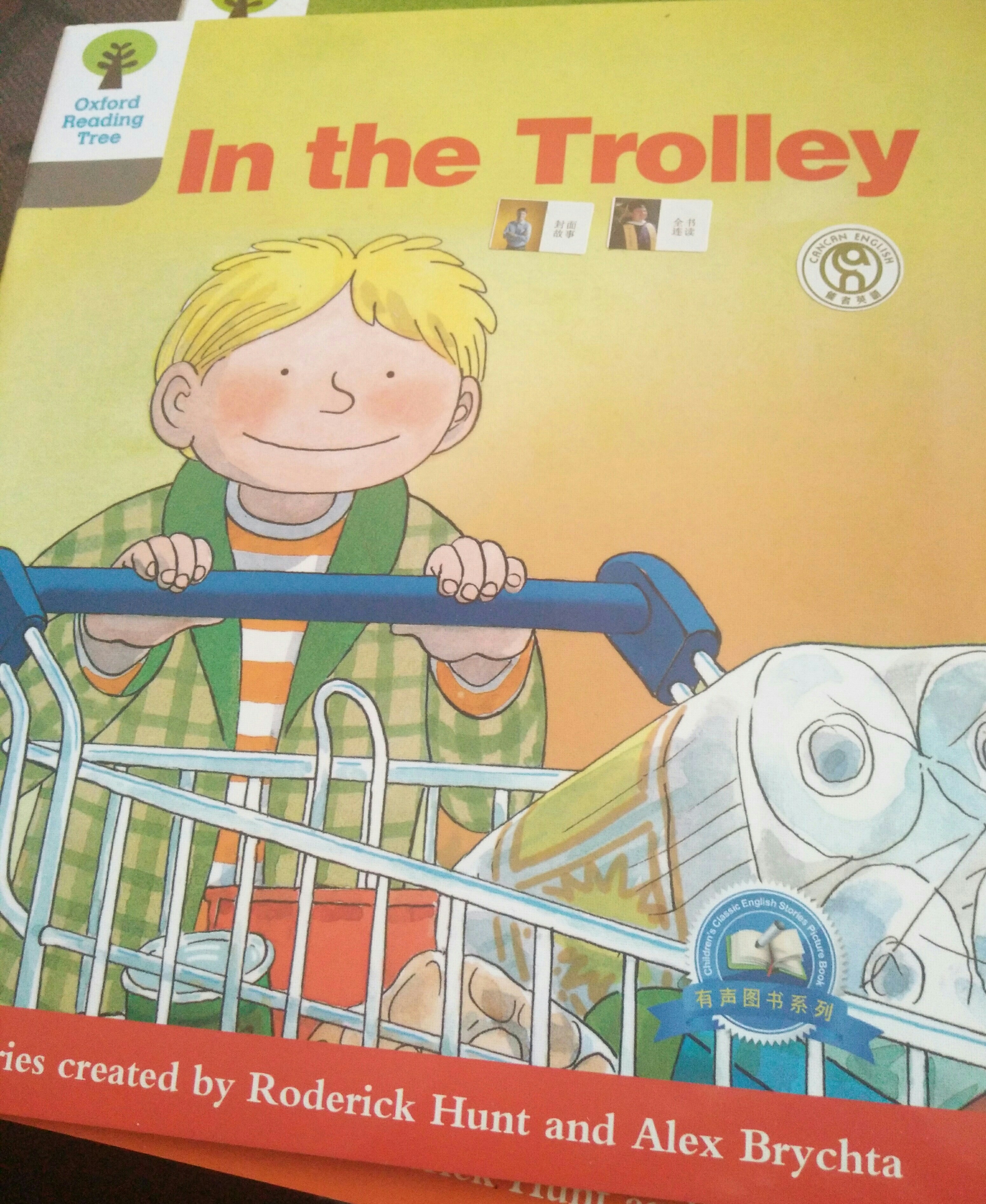in the trolley
