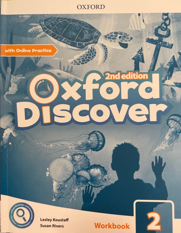 牛津Oxford Discover 2中小學(xué)生英語科普探索發(fā)現(xiàn)教材 主課本+練習(xí)冊(cè)(含在線帳號(hào))