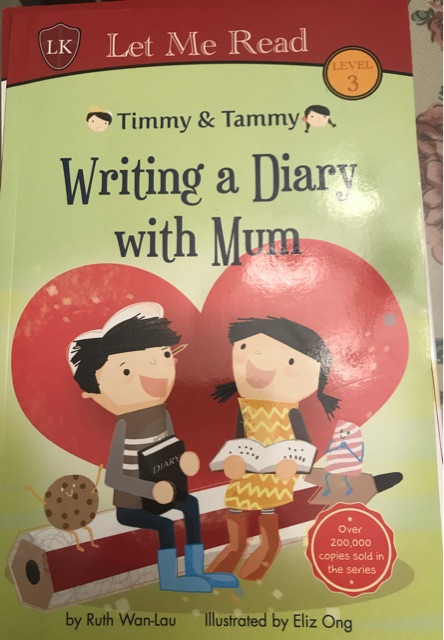 Writing    A diary with mum