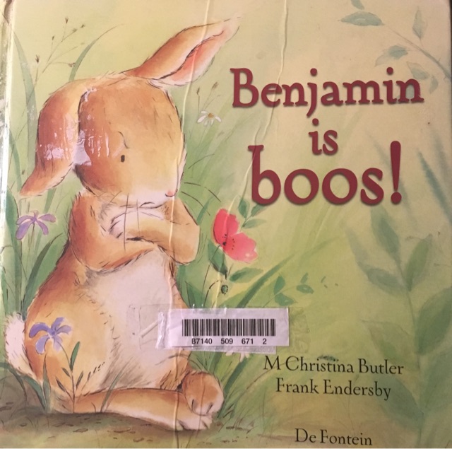 Benjamin is boos