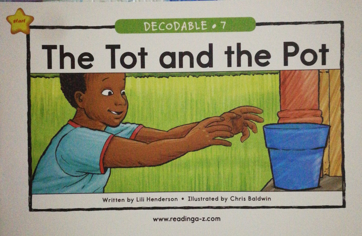 Raz Decodable 7:The Tot and the Pot