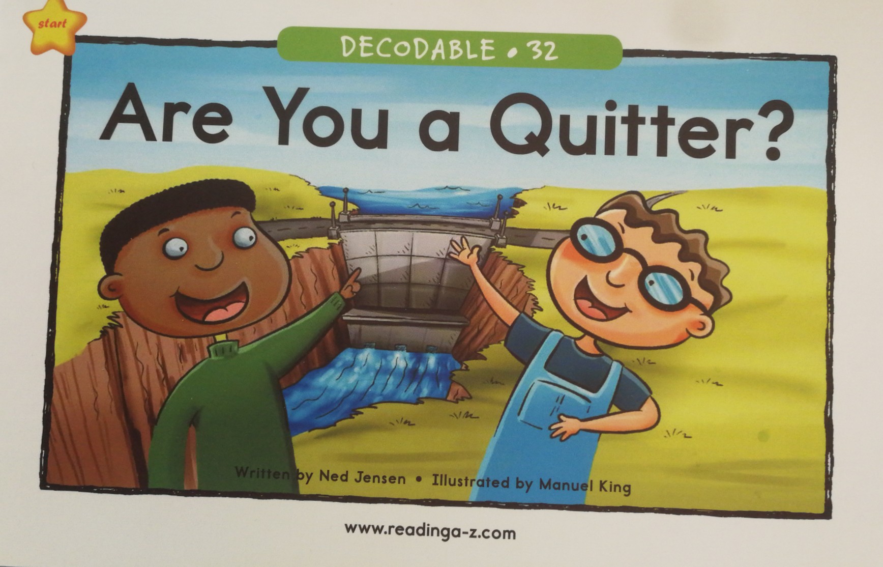 Raz Decodable 32:Are You a Quitter