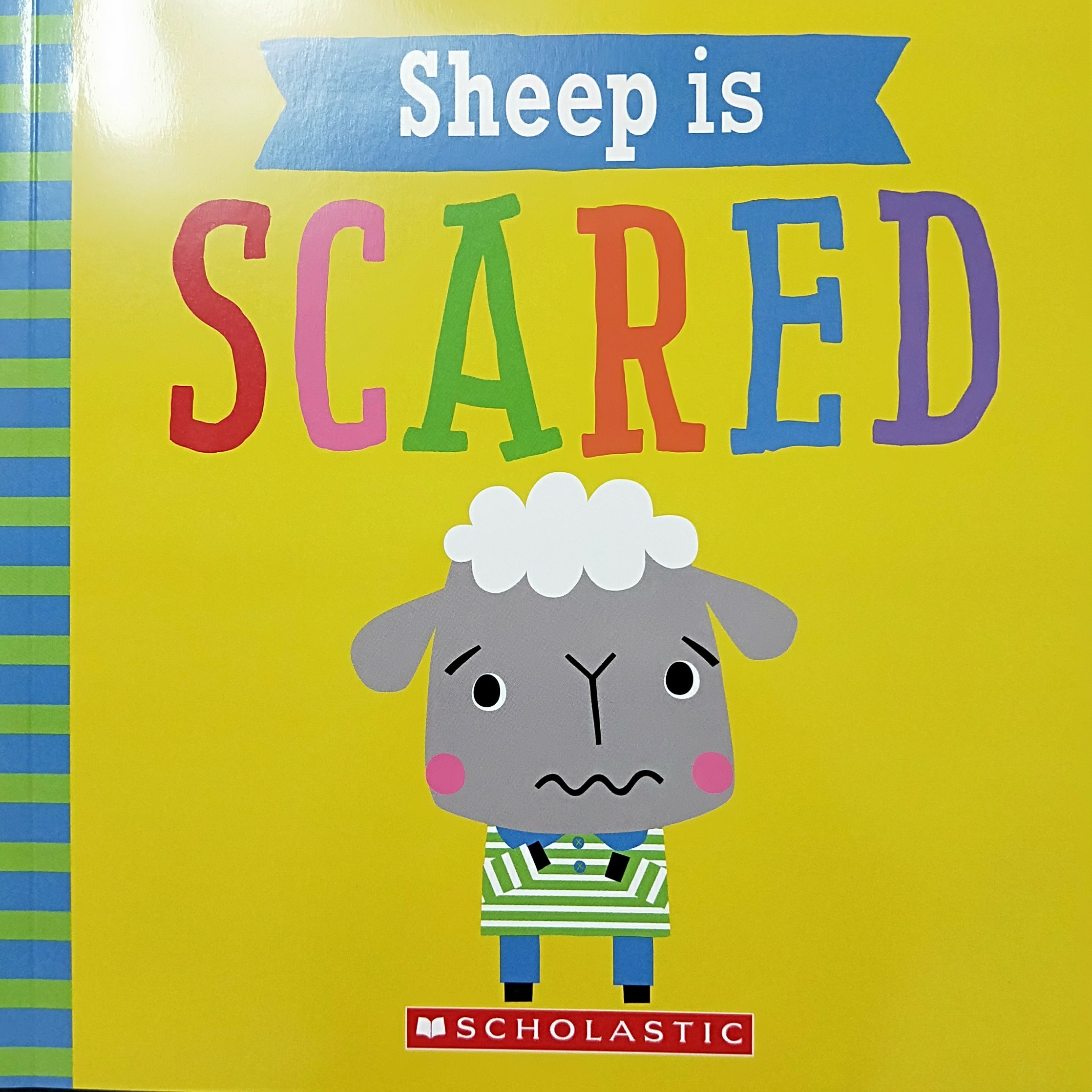 sheep is scared