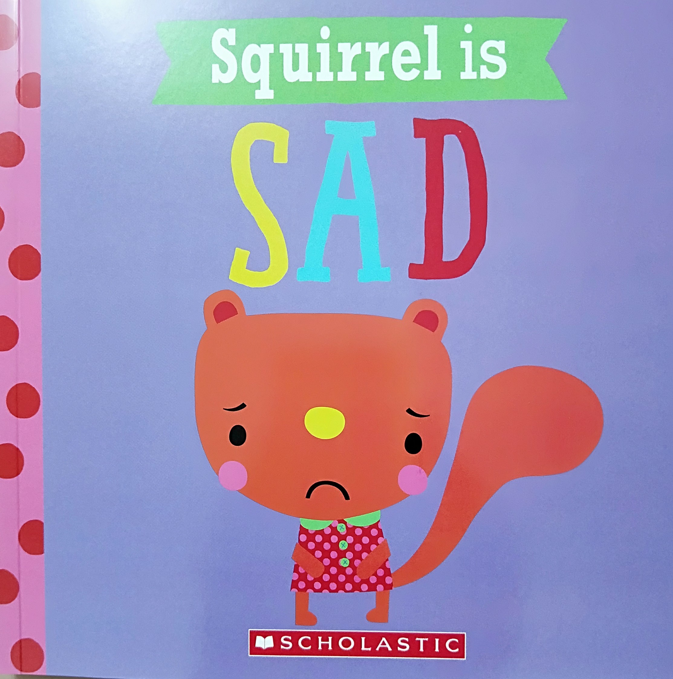 squirrel is sad