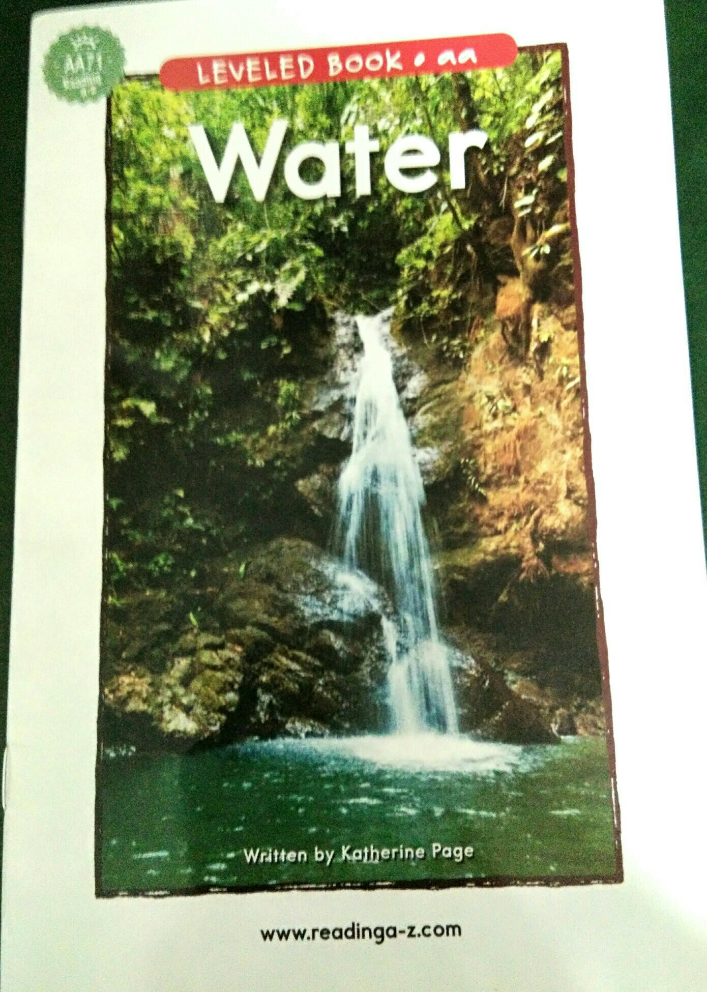 RAZ AA:Water