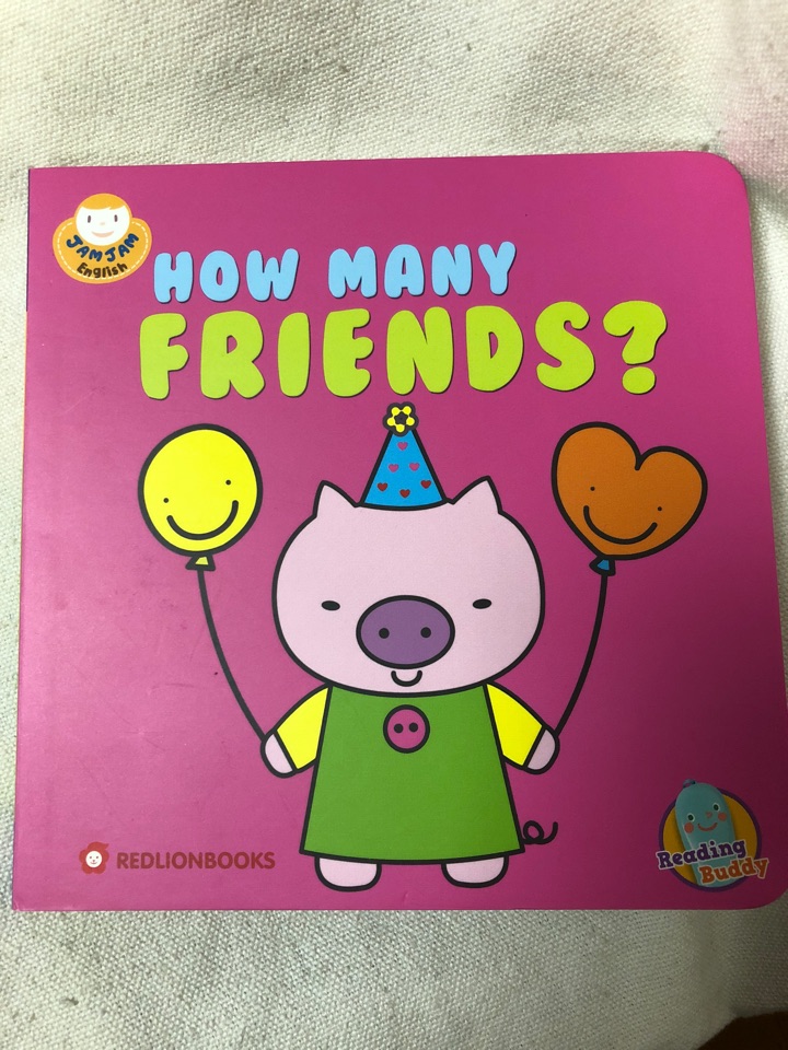 果醬英語 4 : how many friends