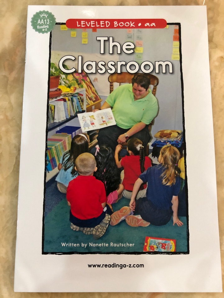 Raz AA13:  the classroom