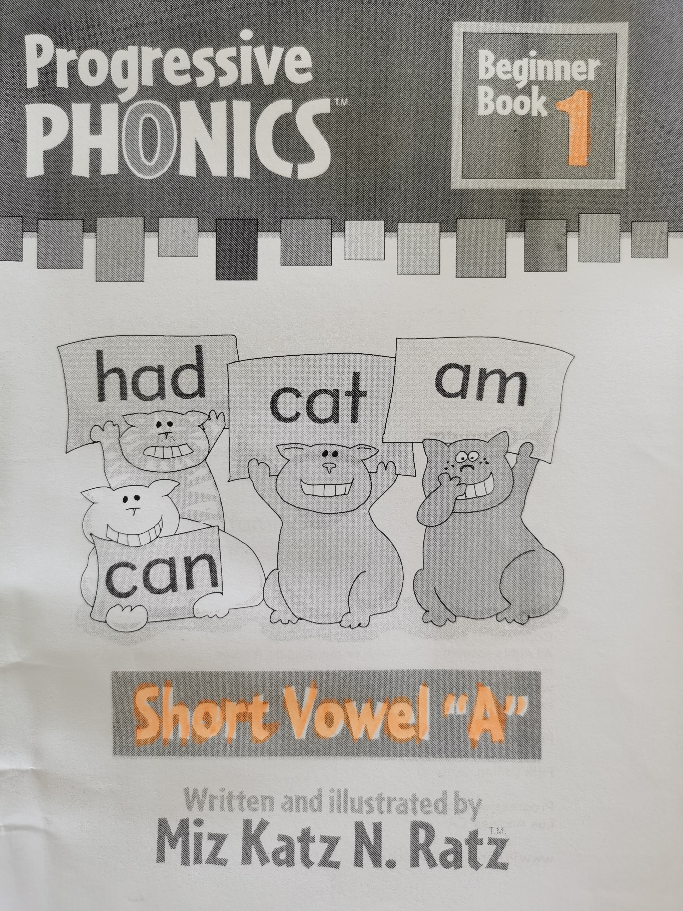 Progressive phonics beginner book 1