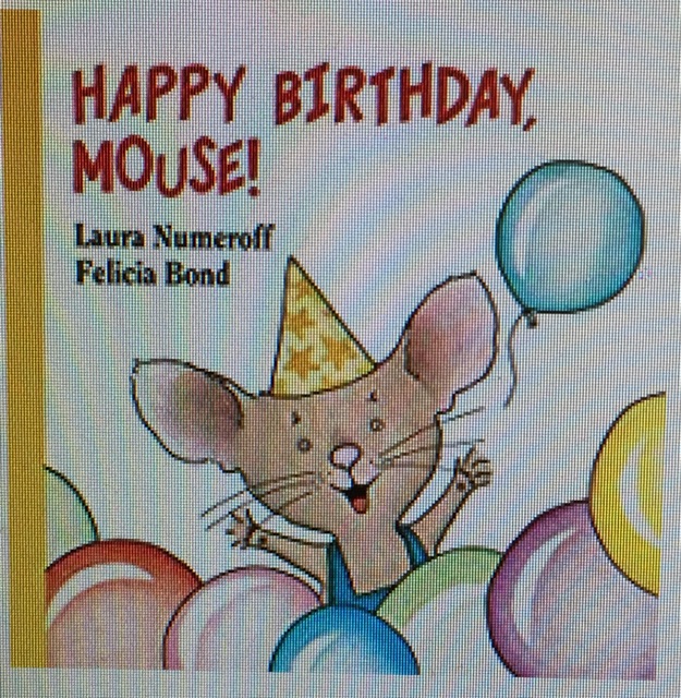 Happy birthday mouse