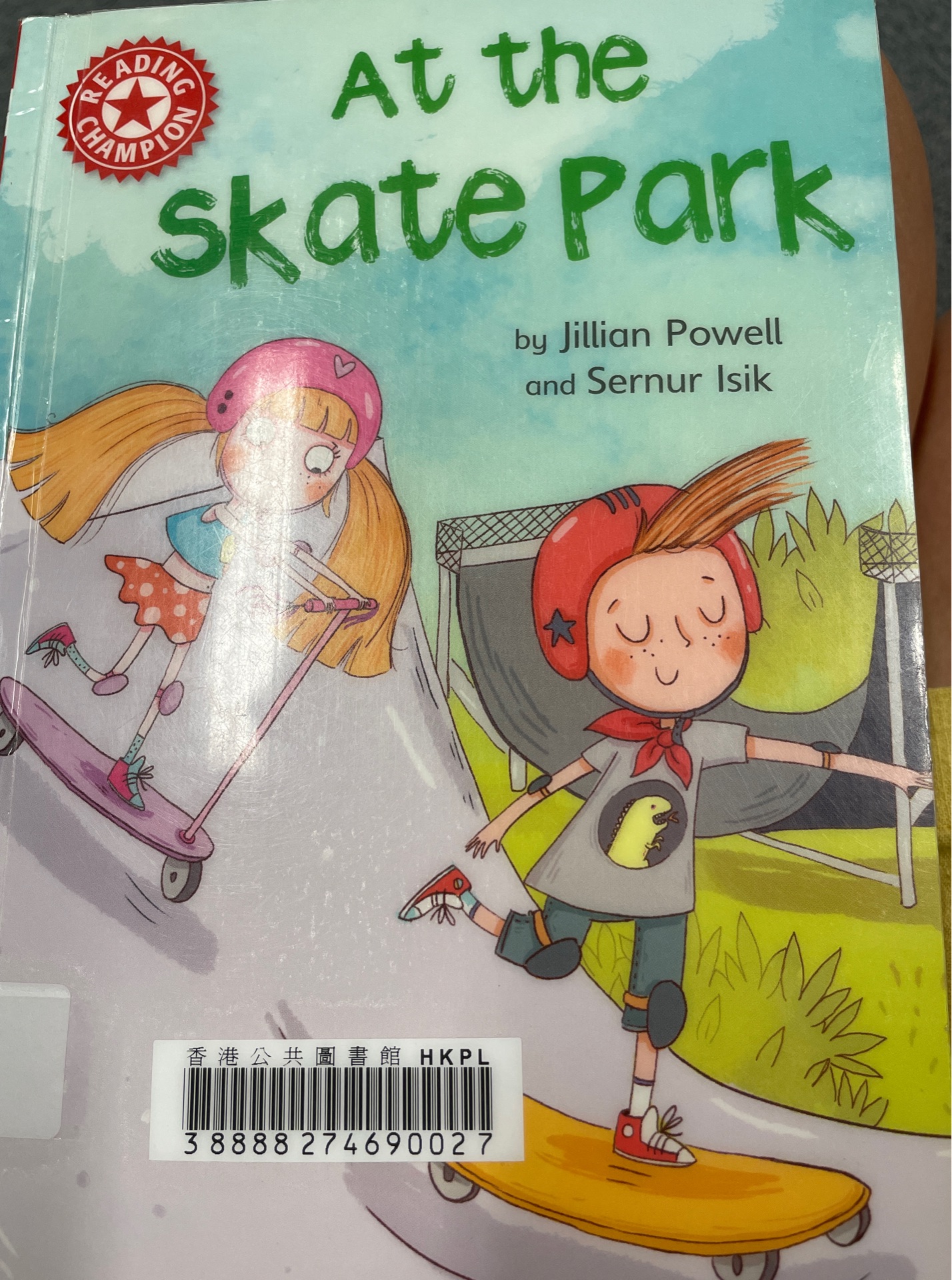 Reading Champion At The Skate Park