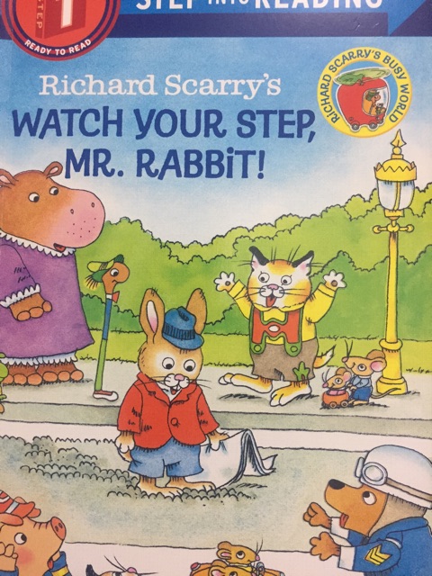 WATCH YOUR STEP, MR.RABBIT!