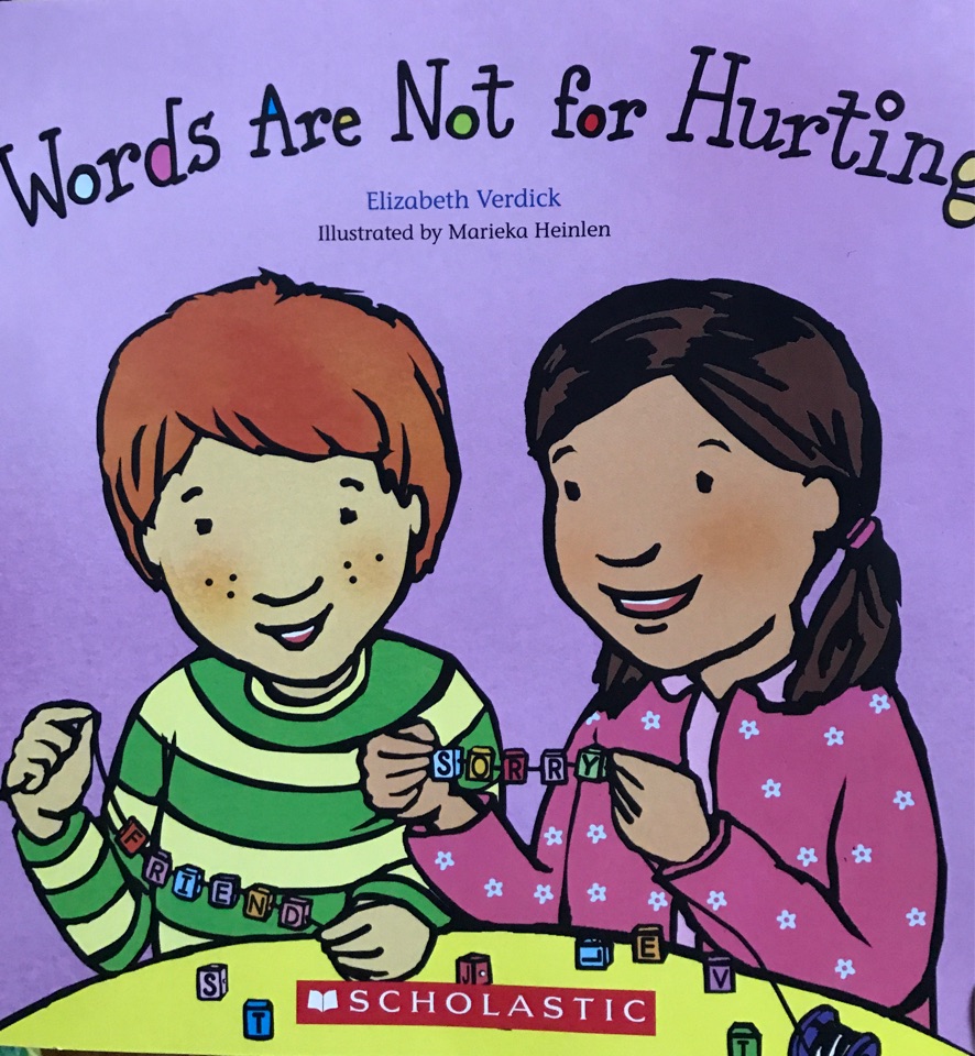 words are not for hurting