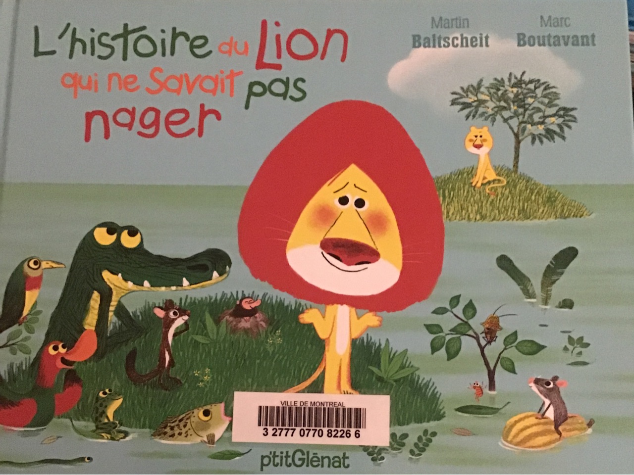 L'histoire du lion qui ne savant pas anger