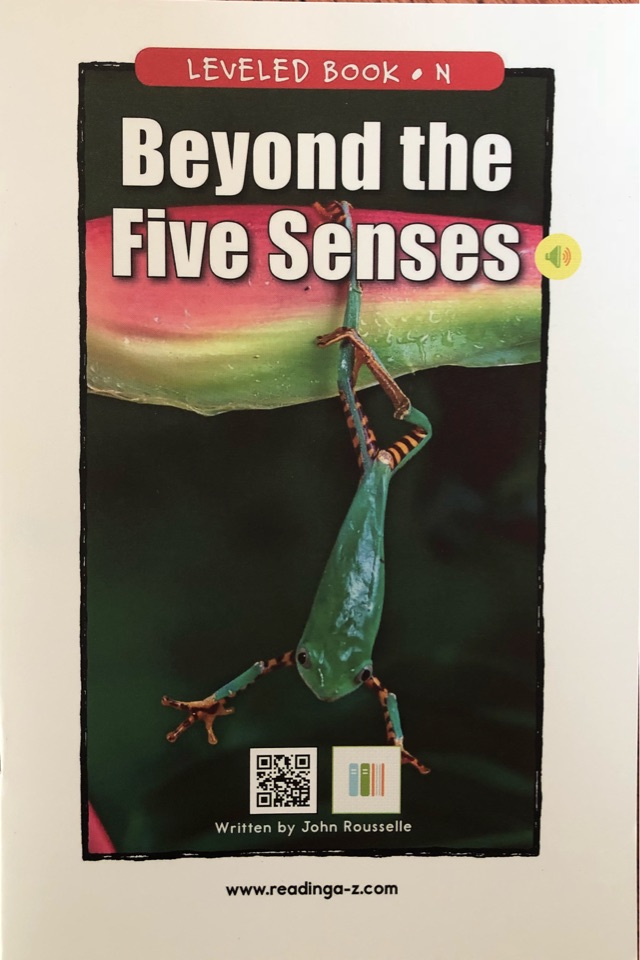 Beyond the Five Senses