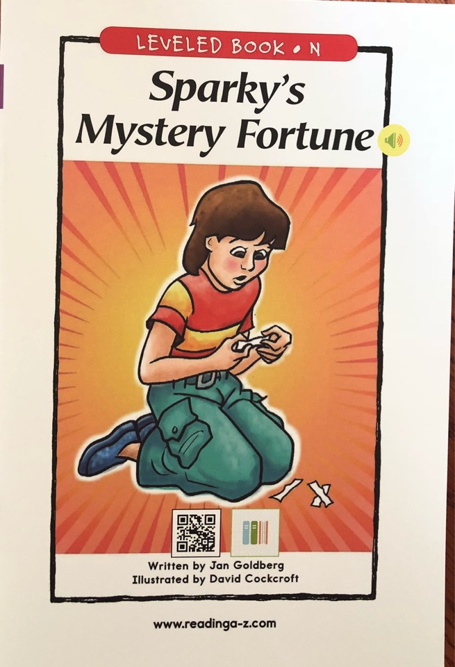 Sparks's Mystery Fortune
