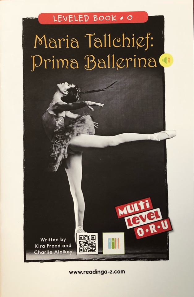 Maria Tallchief Prima Ballerina