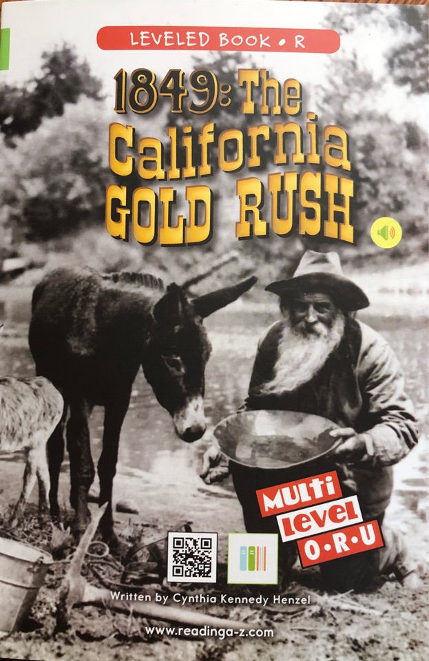 1849:the California gold rush