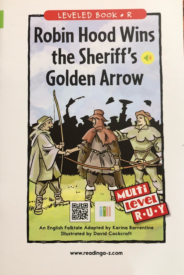 Robin Hood wins the sheriff's golden arrow