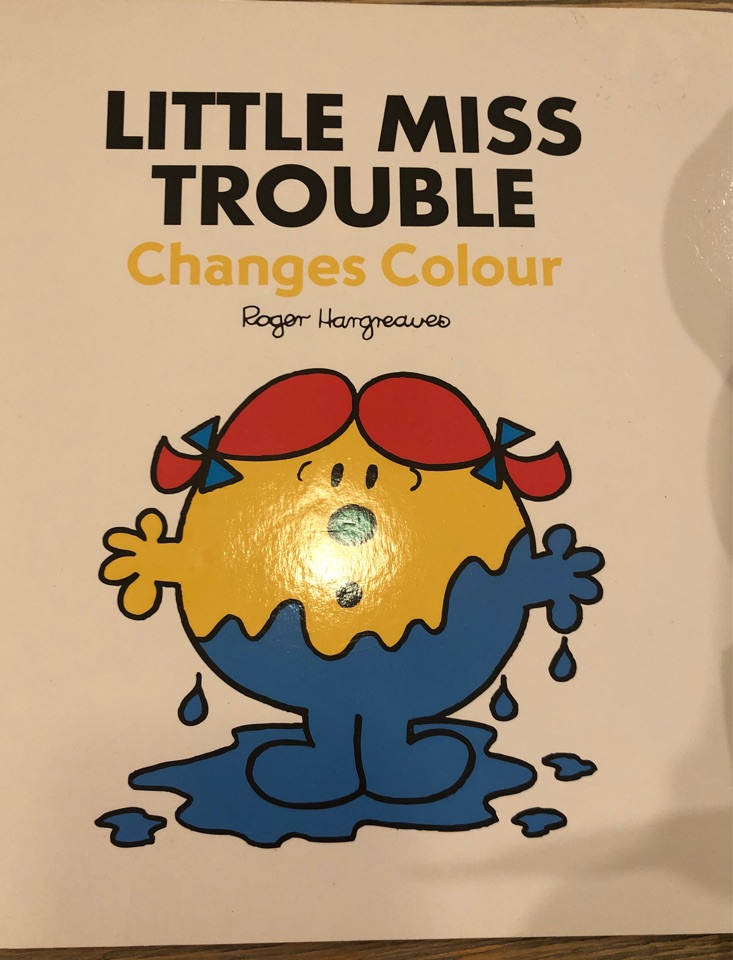 Little Miss Trouble Changes Colour