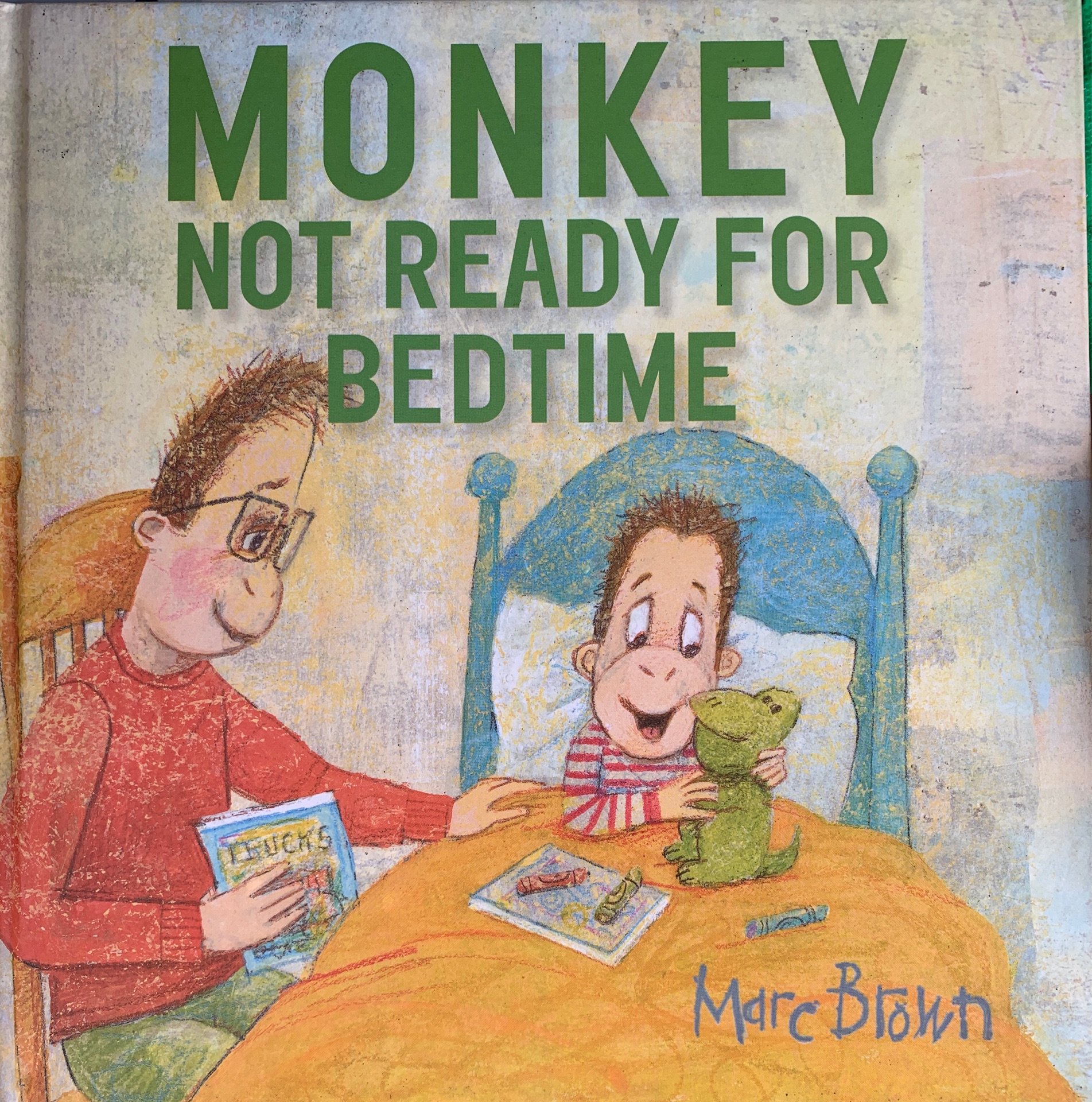 Monkey not ready for bedtime