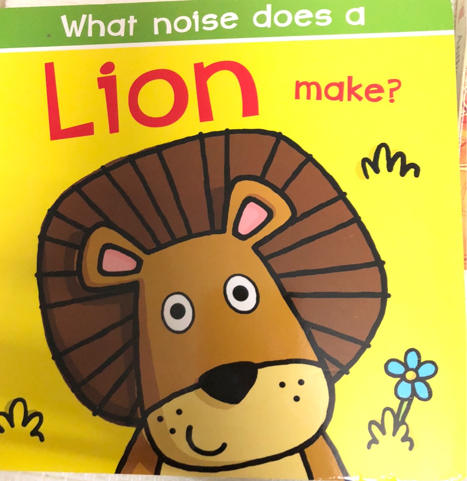 what noise does a  lion make