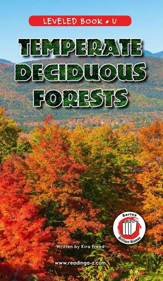 Temperate Deciduous Forests (RAZ U)