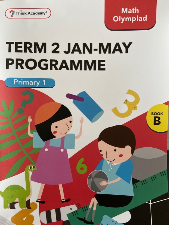 Math Olympiad term 2 Jan- May Programme primary 1 Book B