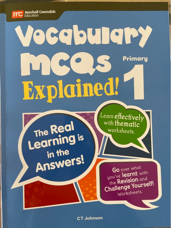 Vocabulary MCQs Explained! Primary 1