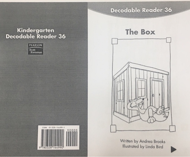 READING 2007 DECODABLE READER GRADE K.36