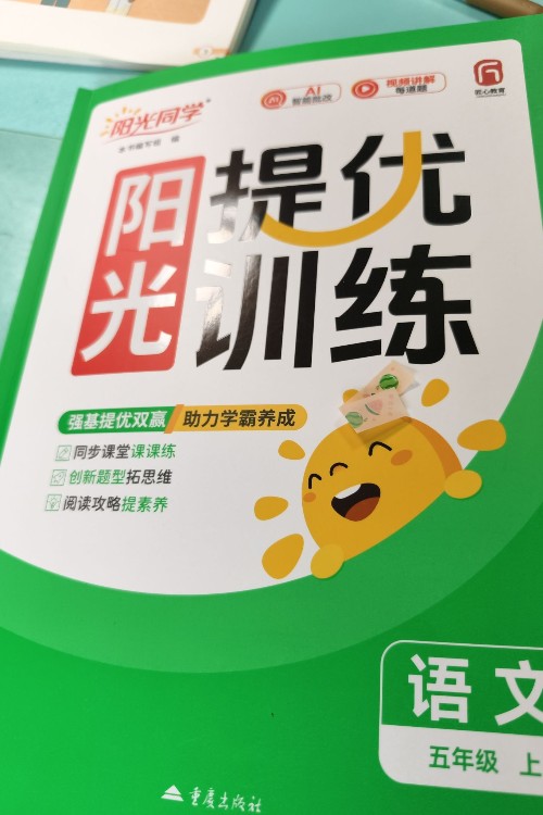 阳光提优训练五上语文