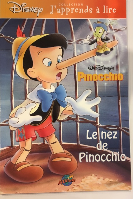 Le nez de Pinocchio
