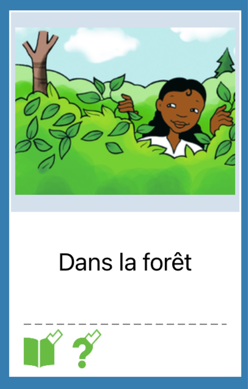 Dans la forêt