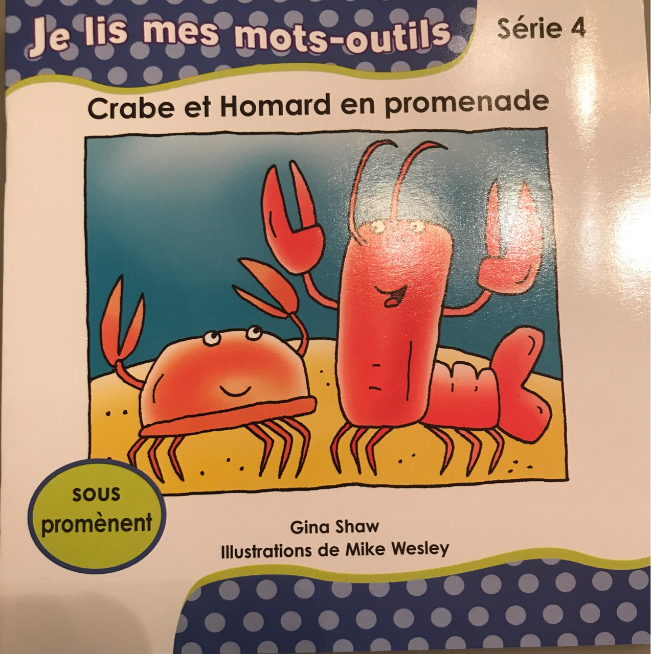 Crabe et Homard se promènent