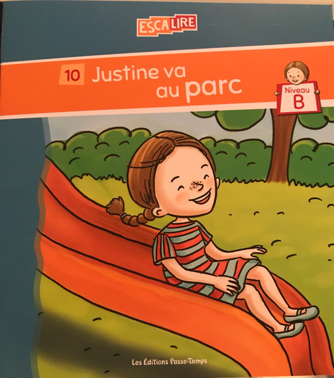 10. Justine va au parc