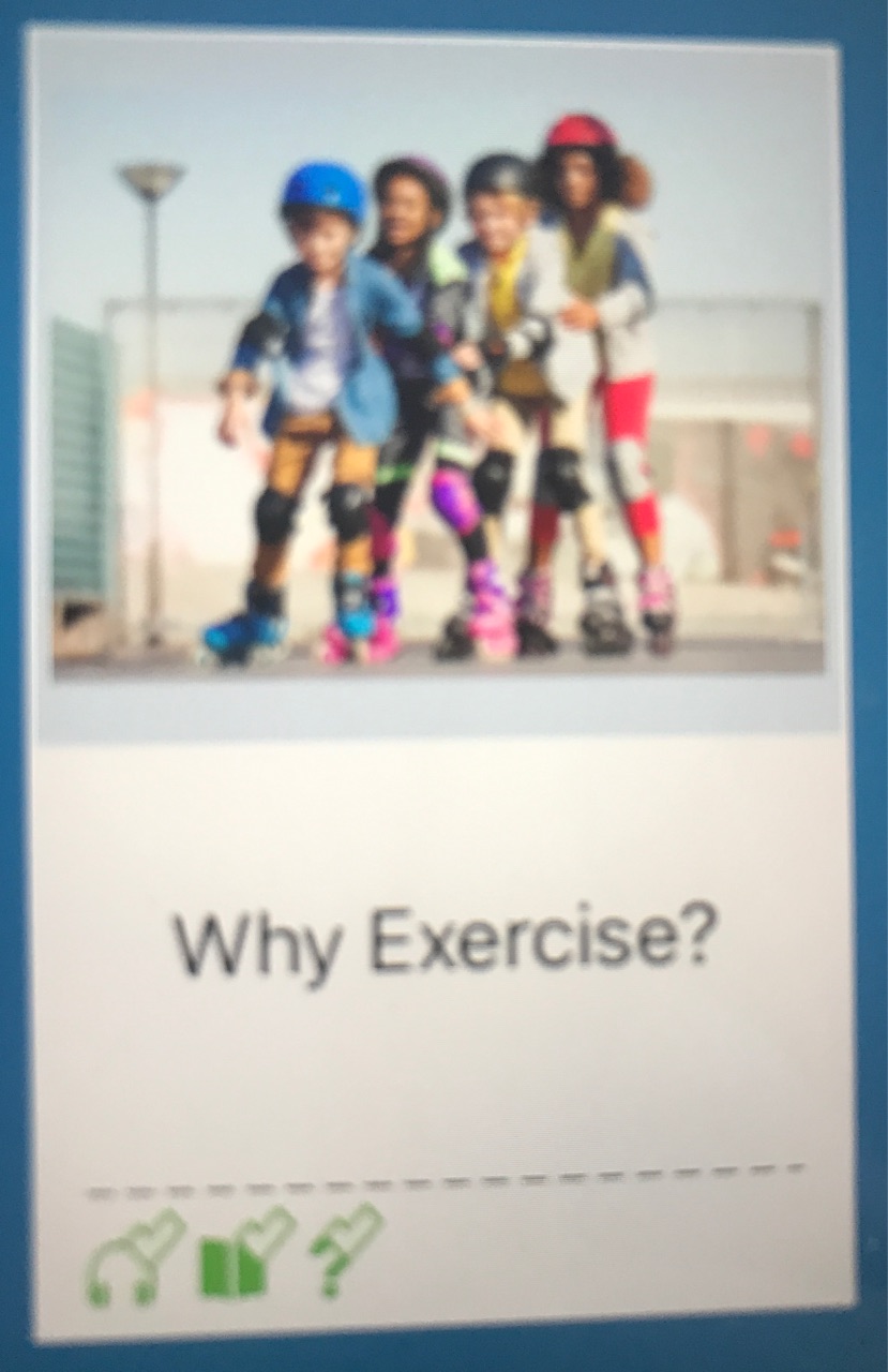 Why Exercise? (RAZ F)