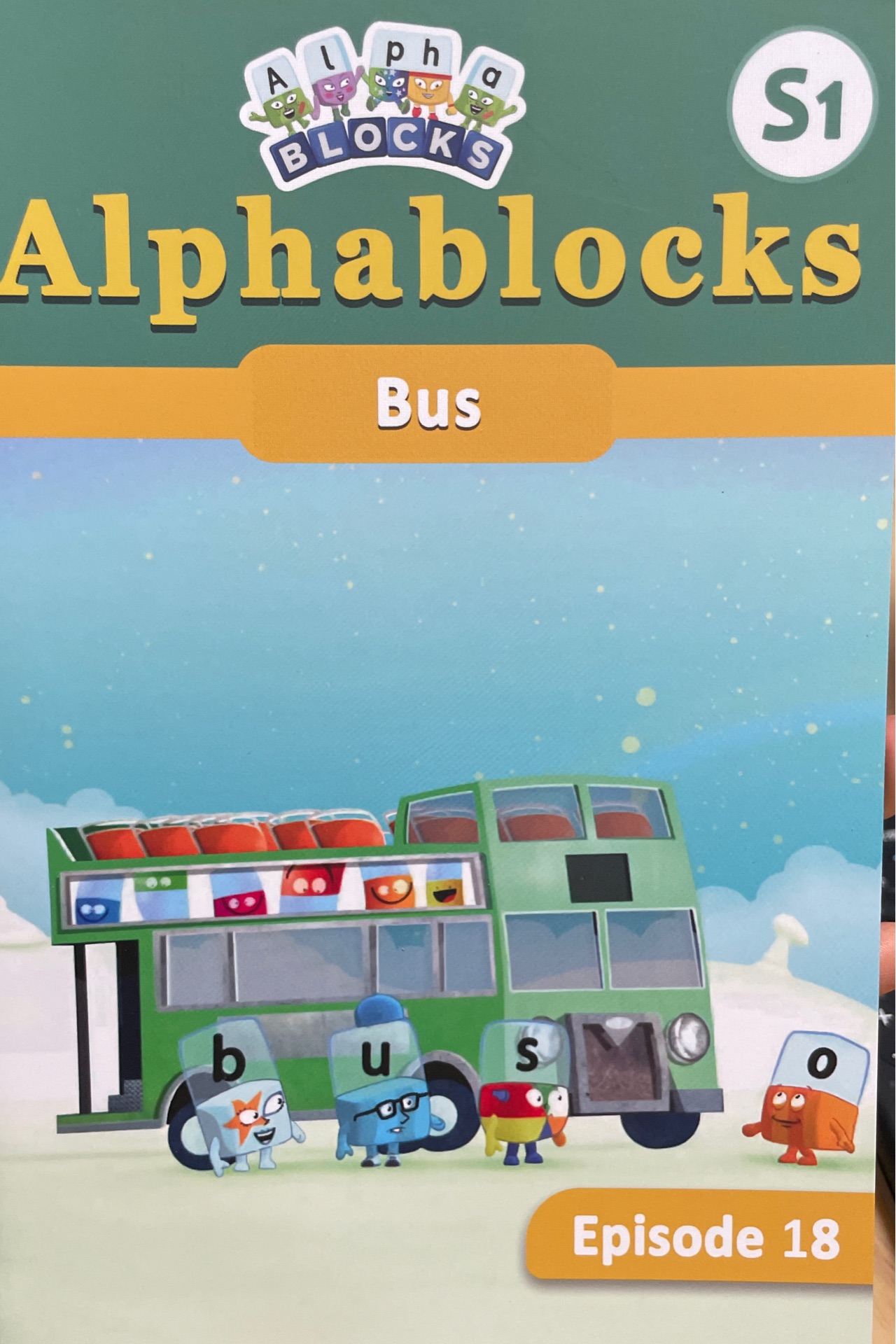 Alphablocks S1-18 Bus