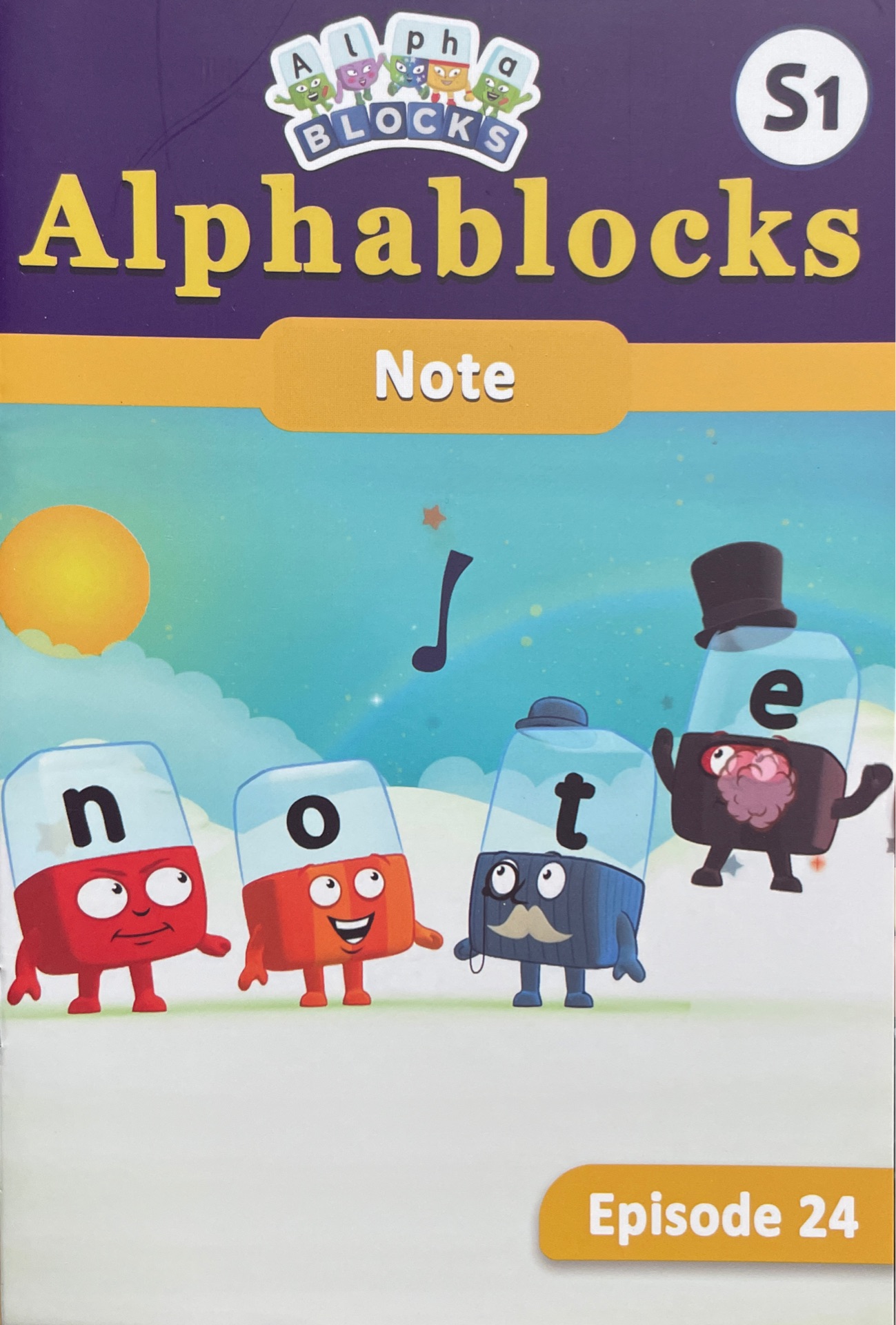 Alphablocks S1-24 Note