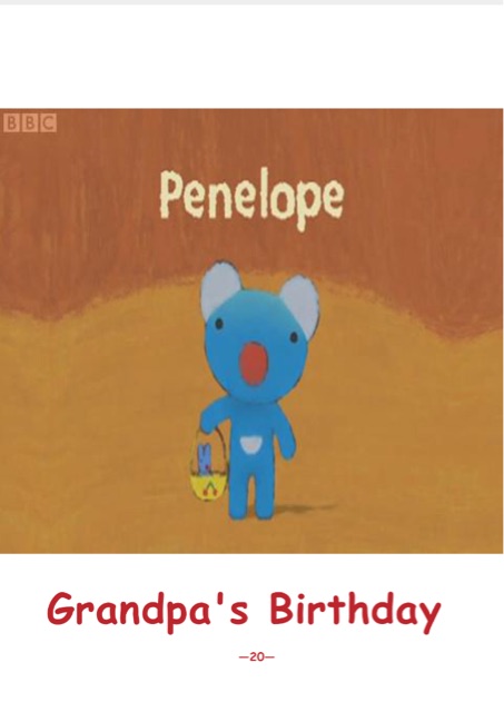 藍(lán)色小考拉點(diǎn)讀版 Penelope：Grandpa's Birthday