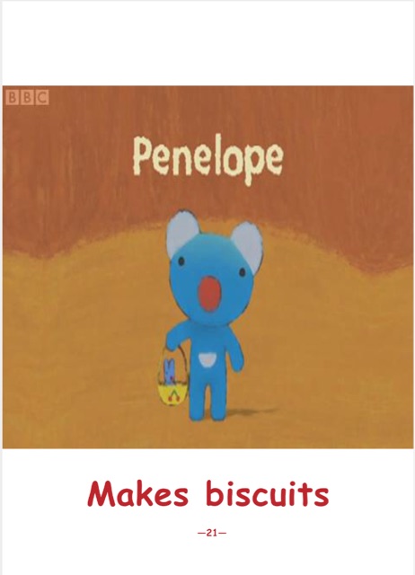 藍色小考拉點讀版 Penelope：Makes biscuits