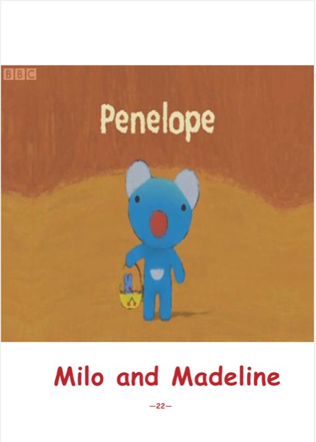 藍(lán)色小考拉點(diǎn)讀版 Penelope：Milo and Madeline