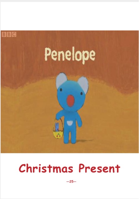 藍(lán)色小考拉點(diǎn)讀版 Penelope：Christmas Present