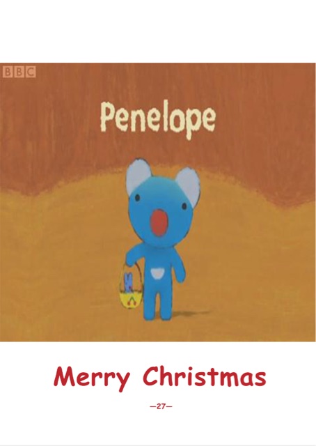 藍(lán)色小考拉點(diǎn)讀版 Penelope：Merry Christmas