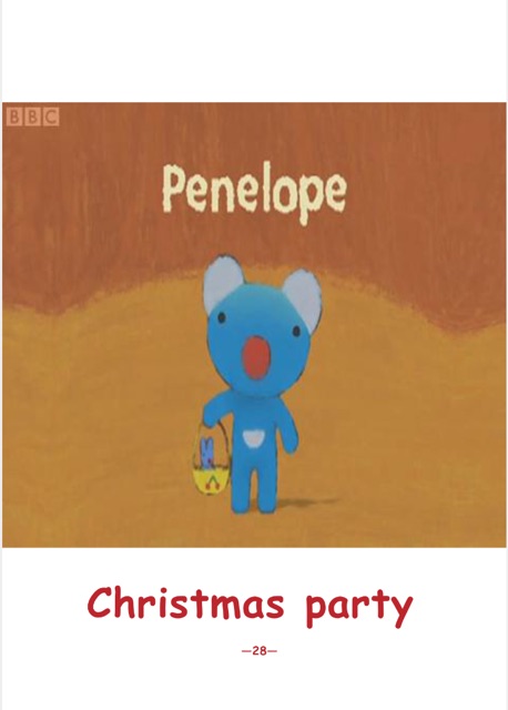 藍色小考拉點讀版 Penelope：Christmas party