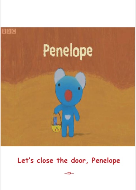 藍色小考拉點讀版 Penelope：Let's close the door, Penelope