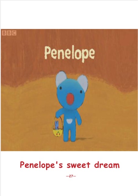 藍(lán)色小考拉點(diǎn)讀版 Penelope：Penelope's sweet dream