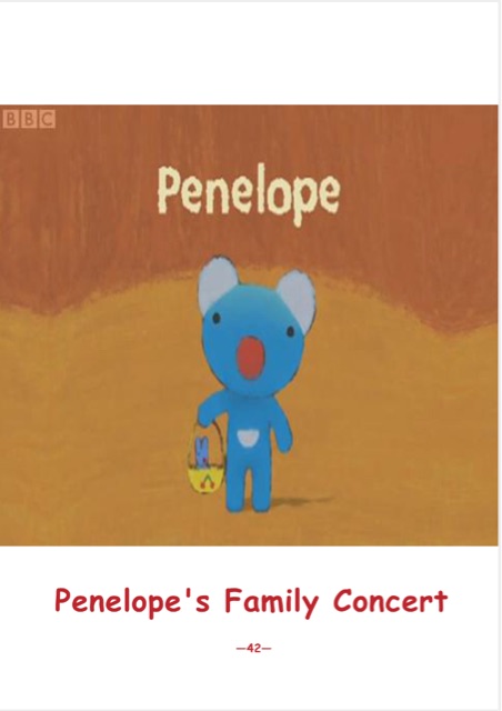 藍色小考拉點讀版 Penelope：Penelope's Family Concert