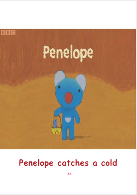 藍(lán)色小考拉點(diǎn)讀版 Penelope：Penelope catches a cold