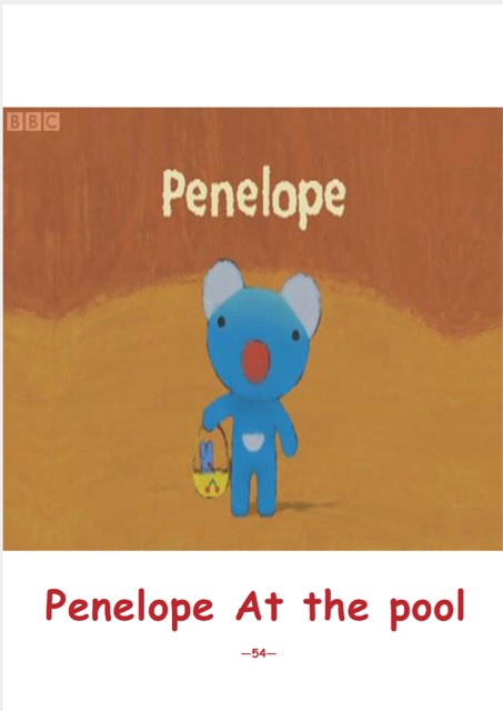 藍色小考拉點讀版 Penelope：Penelope at the pool