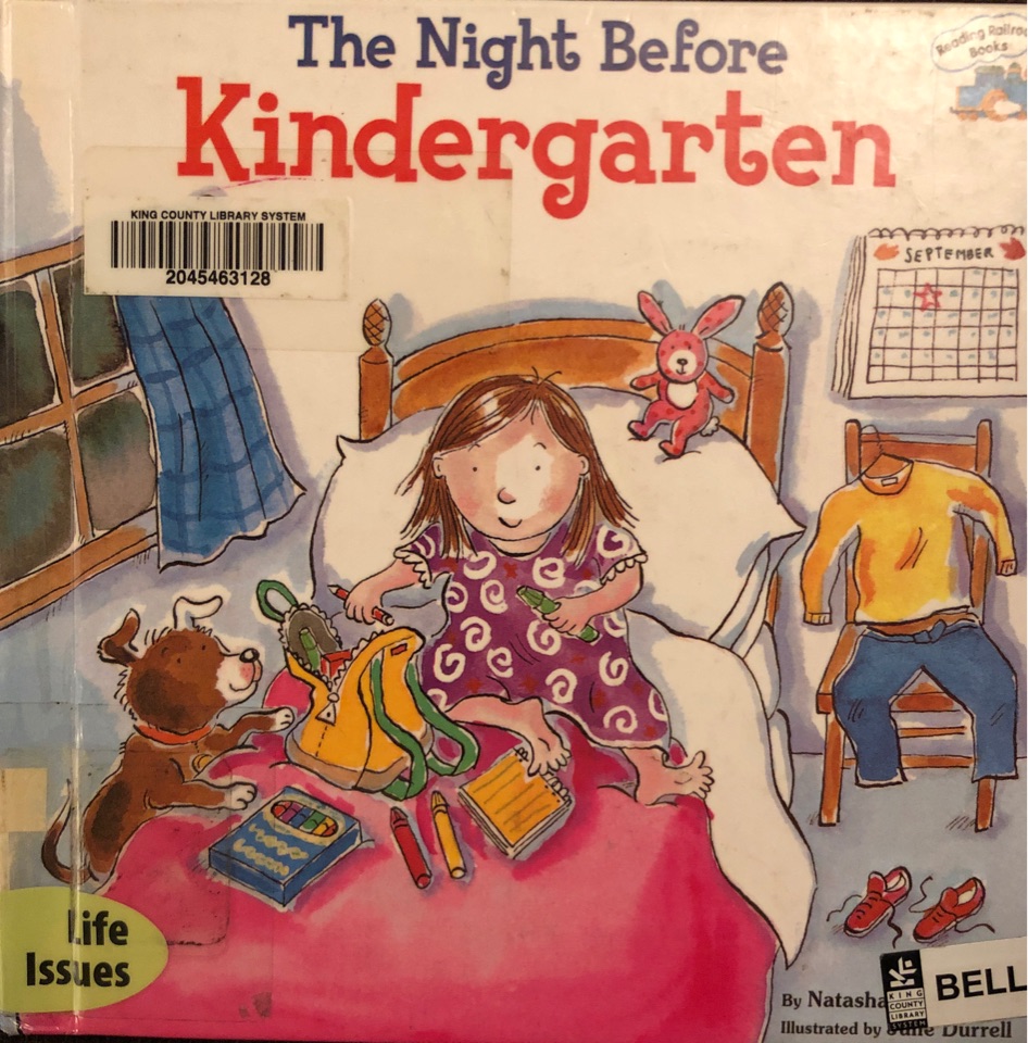 The night before kindergarten